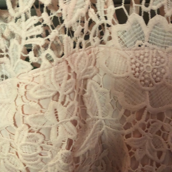 Nanette Lepore Crocheted Lace Top- 693 $40 or $35 w/offer - Picture 2 of 7